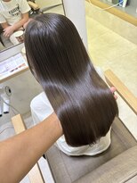 ルアン 上通り(ruen) 熊本 縮毛矯正 ストレートパーマ 髪質改善 艶髪 ruen 松本皐希