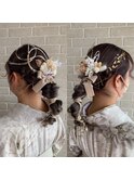 卒業式ヘアセット