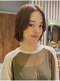 ストレートボブ カーテンバング 外ハネボブ ヘイリーボブ 表参道