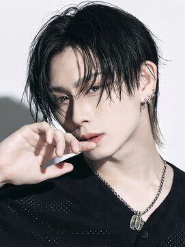 リップス 渋谷(LIPPS) 【韓国系ウルフカット×センターパートmix】