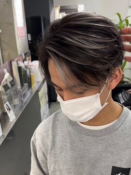 キング(K!ng) 縮毛矯正髪質改善ハイライトレイヤーカット枚方美容室エクステ