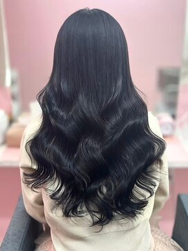 シーズン 大阪(SEASON) 【バージンレミーエクステ】ブルーブラック/韓国ヘア/大阪梅田駅