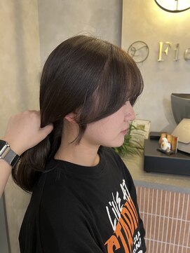 フィエルウメダ(Fier umeda) 〇骨格に合わせた顔周りカットに透明感カラー〇