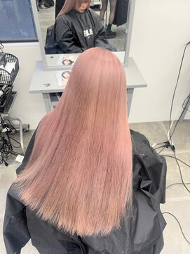 ペレ 栄店(PELE) ホワイトグレージュ/デジタルパーマ/チェリーブラウン/栄