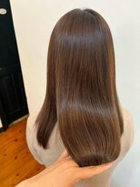 穀雨(Kokuu)&nbsp;大人シアーベージュミニウルフボブミディアムレイヤー