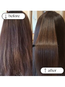 ハッチヘアー(Hacchi hair)の写真/髪の悩み、年齢のせいにしない。根本原因を見極める施術で、うるおいとツヤを与える。効果を実感する髪体験