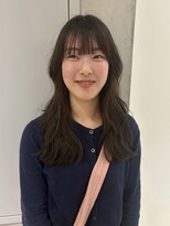 ヨーク(YOKE)&nbsp;【YOKE】アッシュブラウンミディアムレイヤー顔周りトレンドヘア