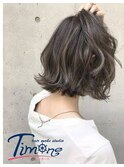 ほつれウェーブが決め手の大人ルーズニュアンス