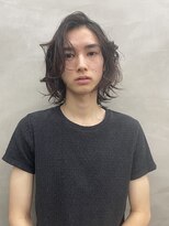 ソーコ 渋谷(SOCO)&nbsp;メンズカットメンズロングスパイラルパーマシャドウパーマ