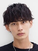 ゼンコー アオヤマ(ZENKO Aoyama)&nbsp;シャドウパーマツイストスパイラル無造作黒髪