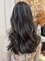 ディモアンド 表参道(Dimo&) xハイライト/イメチェン/ホワイトブロンド/外ハネボブ/美髪/