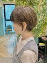 ロンドグロワール 大宮(Lond Gloire)&nbsp;グランマッシュ/オリーブグレー/ショート/ヘイリーボブ/前髪