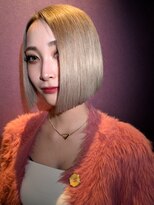 エッセンス(essence)&nbsp;ハイトーンボブ　　　　　ーパールカラーー