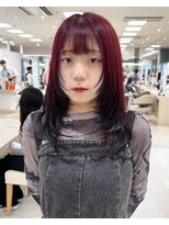 シャルムバイケンジ(Charm.by KENJE) レイヤー/レイヤーカット/ウルフ/ウルフカット/顔周りカット