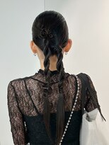 トリッカ シブヤ(TRICCA SHIBUYA) 個性派タイトポニー/タイトツインアレンジ/お客様スタイル