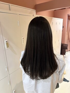 ニナ 梅田(nina) オリーブグレージュ×レイヤー