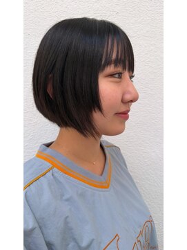 ペスコペスカ(PESCO PESCA) 小顔前下がりボブ◎艶カラーヘッドスパ 20代 30代 40代