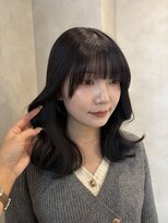 フィエルウメダ(Fier umeda) くびれレイヤーカット//ラベンダーグレー