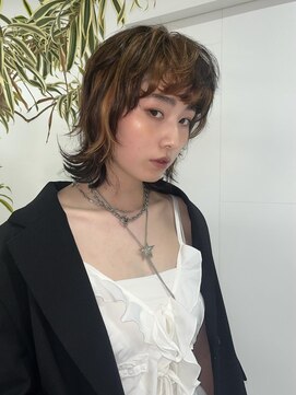 バロンフェム(baLon.fem) 【stylist AMI】ブリーチなしデザインカラー