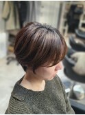 丸みショート