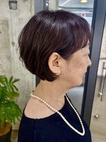 ネス ヘアメゾン アシヤ(ness HAIR MAISON ASHIYA)&nbsp;艶めく丸みショート