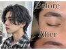 ■イメチェン★メンズカット＋パーマ＋アイブロウワックス 18700→15000