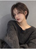 池袋/人気髪型/長め前髪ハンサムショート/20代30代40代/髪質改善