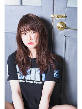 ミエルヘアーエスト 新宿店(mielhair est) ロング×くせ毛風パーマ