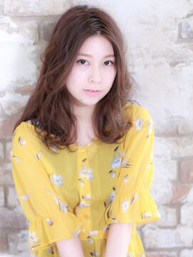 レガーミ(Legami) 【Legami】大人かわいい♪センターパート×エアリーウェーブ