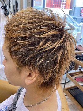 ヘアーサロン キー(Key) メンズショートウルフ