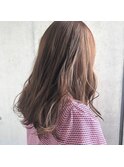 透明感ベージュカラー