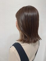 ローグ ヘアー 金町店(Rogue HAIR) ローグ金町美容室《沙月》 ミディアムイヤリングカラー