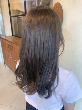 シエルバイアフロート(ciel by afloat) 〈藤間〉ツヤ髪オリーブグレージュ