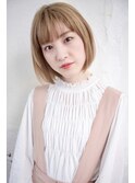 大人可愛い小顔ショートボブ似合わせカラー20代30代40代西新井