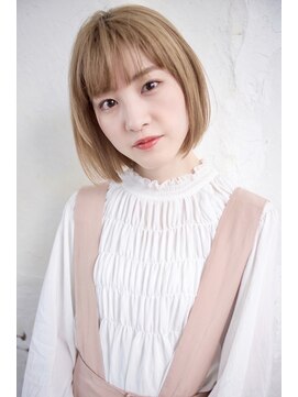 クレドガーデン 西新井店(CRED GARDEN) 大人可愛い小顔ショートボブ似合わせカラー20代30代40代西新井