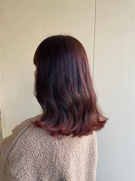 カシェ リタ ヘアー(CACHE'&RITA HAIR) ツヤ感◯ピンクブラウン