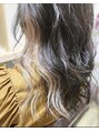 フォワヘアー(foi hair)&nbsp;ロングでもカワイイ♪#インナーカラー #ミルクティーベージュ