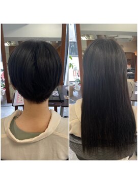 フツーロ 栄(FUTURO) 黒髪/イメチェン/エクステ/プルエクステ