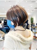 美シルエット×絶壁解消×上質大人ショートボブ【担当BISA】