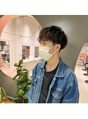 波巻きスパイラルパーマ