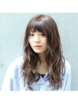 ルルディ バイ アフロディーテ銀座(luludi by APHRODITE)&nbsp;グレージュカラー/ボブウルフ/黒髪/ココアベージュ/[銀座/白髪]