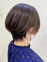 ゼストララ(ZEST Lara)&nbsp;【YUICHI】髪質改善 艶カラー×丸みショート【吉祥寺】