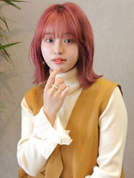 アグ ヘアー リコ 藤が丘店(Agu hair lico)の写真/リピート率の高さが証明する技術力&センス!柔らかな透明感ある色を表現!理想のスタイルが叶う♪【藤が丘】