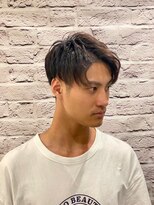 グレイスフル バーバープラチナム 六本木店(Graceful Barber platinum) ツーブロック＋アップバングショート