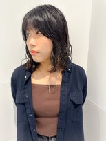 サロウィン 名古屋(SALOWIN)&nbsp;ミディアムパーマ/20代、30代、40代、小顔カット