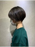 20代30代40代小顔ハンサムショートアッシュブルーブラック