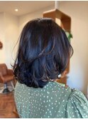 【芦屋クロス美容室】つやつやミディアムレイヤー