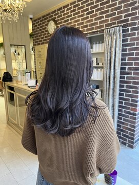 ボルデヘアー 亀有(Borde HAIR) ラベンダーグレージュ【Anna】ボルデ亀有美容室
