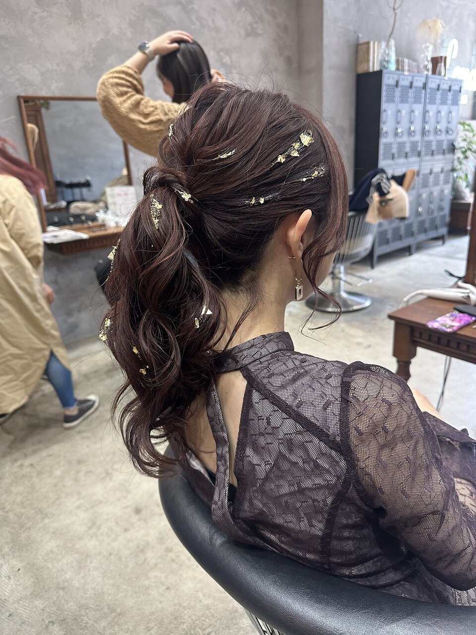 futaba】結婚式お呼ばれヘアセット/ヘアアレンジ：L211088389