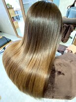 スリー(THREE)&nbsp;髪質改善トリートメント  縮毛矯正　髪質改善ストレート　福島